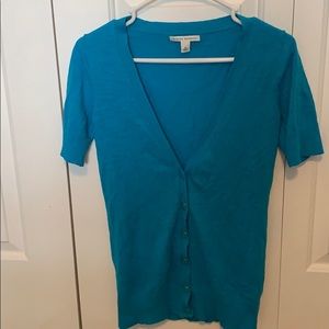 Banana Republic blue cardigan, size medium